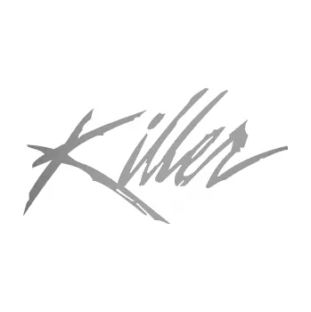 Polep vozidla SAMOLEPKA Killer graffiti nápis (42 - stříbrná metalíza) NA AUTO, NÁLEPKA, FÓLIE, POLEP, TUNING, VLASTNÍ TEXT, TISK, AUTOSAMOLEPKY.cz, POLEPY, OBRÁZEK, LOGO, SAMOLEPKY