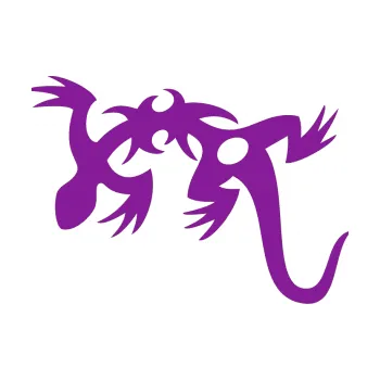 Samolepící dekorace SAMOLEPKA Ještěrka 002 levá (14 - fialová) NA AUTO, NÁLEPKA, FÓLIE, POLEP, TUNING, VLASTNÍ TEXT, TISK, AUTOSAMOLEPKY.cz, POLEPY, OBRÁZEK, LOGO, SAMOLEPKY