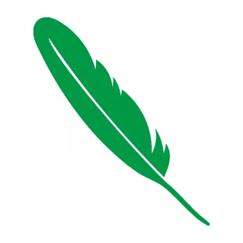 Samolepící dekorace SAMOLEPKA Peříčko 005 levá (12 - zelená) NA AUTO, NÁLEPKA, FÓLIE, POLEP, TUNING, VLASTNÍ TEXT, TISK, AUTOSAMOLEPKY.cz, POLEPY, OBRÁZEK, LOGO, SAMOLEPKY