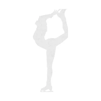 Polep vozidla Krasobruslení 011 levá krasobruslařka (84 - Ultra Metalic bílá) SAMOLEPKA NA AUTO, NÁLEPKA, FÓLIE, POLEP, TUNING, VLASTNÍ TEXT, TISK, AUTOSAMOLEPKY.cz, POLEPY, OBRÁZEK, LOGO, 3D STICKERS