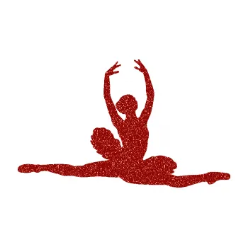 Samolepicí dekorace na vozidlo Baletka 004 pravá (86 - Ultra Metalic červená) SAMOLEPKA NA AUTO, NÁLEPKA, FÓLIE, POLEP, TUNING, VLASTNÍ TEXT, TISK, AUTOSAMOLEPKY.cz, POLEPY, OBRÁZEK, LOGO, 3D STICKERS