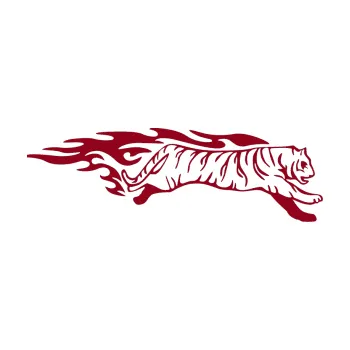 Samolepicí dekorace na vozidlo Animal flames 079 pravá tygr (07 - bordó vínová) SAMOLEPKA NA AUTO, NÁLEPKA, FÓLIE, POLEP, TUNING, VLASTNÍ TEXT, TISK, AUTOSAMOLEPKY.cz, POLEPY, OBRÁZEK, LOGO, 3D STICKERS