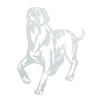 Polep vozidla SAMOLEPKA Pes 047 levá (51 - 3D karbon bílý) NA AUTO, NÁLEPKA, FÓLIE, POLEP, TUNING, VLASTNÍ TEXT, TISK, AUTOSAMOLEPKY.cz, POLEPY, OBRÁZEK, LOGO, SAMOLEPKY