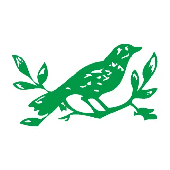 Samolepící dekorace Interiér 003 pravá ptáček na větvičce (12 - zelená) SAMOLEPKA NA AUTO, NÁLEPKA, FÓLIE, POLEP, TUNING, VLASTNÍ TEXT, TISK, AUTOSAMOLEPKY.cz, POLEPY, OBRÁZEK, LOGO, 3D STICKERS