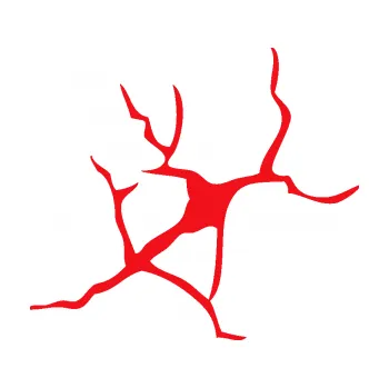 Samolepící dekorace SAMOLEPKA Prasklina 004 (10 - červená) NA AUTO, NÁLEPKA, FÓLIE, POLEP, TUNING, VLASTNÍ TEXT, TISK, AUTOSAMOLEPKY.cz, POLEPY, OBRÁZEK, LOGO, SAMOLEPKY