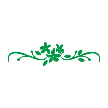 Samolepící dekorace Květina dekor 022 (12 - zelená) SAMOLEPKA NA AUTO, NÁLEPKA, FÓLIE, POLEP, TUNING, VLASTNÍ TEXT, TISK, AUTOSAMOLEPKY.cz, POLEPY, OBRÁZEK, LOGO, 3D STICKERS