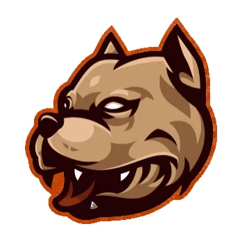 samolepka Barevný pes 002 levá s konturou (54 - 3D karbon oranžový) SAMOLEPKA NA AUTO, NÁLEPKA, FÓLIE, POLEP, TUNING, VLASTNÍ TEXT, TISK, AUTOSAMOLEPKY.cz, POLEPY, OBRÁZEK, LOGO, 3D STICKERS