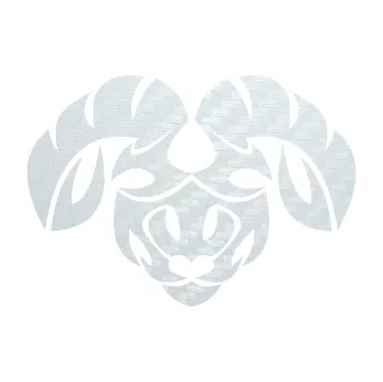 Samolepící dekorace SAMOLEPKA Beran zvěrokruh 003 (51 - 3D karbon bílý) NA AUTO, NÁLEPKA, FÓLIE, POLEP, TUNING, VLASTNÍ TEXT, TISK, AUTOSAMOLEPKY.cz, POLEPY, OBRÁZEK, LOGO, SAMOLEPKY