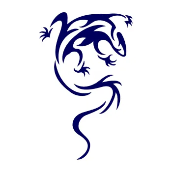 Samolepící dekorace SAMOLEPKA Ještěrka 008 pravá (23 - tmavě modrá) NA AUTO, NÁLEPKA, FÓLIE, POLEP, TUNING, VLASTNÍ TEXT, TISK, AUTOSAMOLEPKY.cz, POLEPY, OBRÁZEK, LOGO, SAMOLEPKY