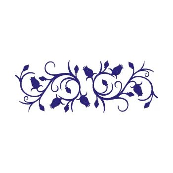 Samolepící dekorace SAMOLEPKA Květina dekor 010 pravá růžičky (22 - střední modrá) NA AUTO, NÁLEPKA, FÓLIE, POLEP, TUNING, VLASTNÍ TEXT, TISK, AUTOSAMOLEPKY.cz, POLEPY, OBRÁZEK, LOGO, SAMOLEPKY