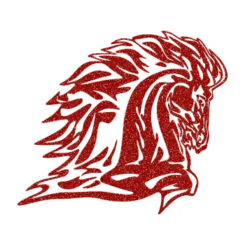 Samolepicí dekorace na vozidlo Animal flames 101 pravá kůň (86 - Ultra Metalic červená) SAMOLEPKA NA AUTO, NÁLEPKA, FÓLIE, POLEP, TUNING, VLASTNÍ TEXT, TISK, AUTOSAMOLEPKY.cz, POLEPY, OBRÁZEK, LOGO, 3D STICKERS