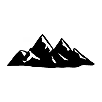 Samolepící dekorace SAMOLEPKA Krajina hory 014 levá (01 - černá) NA AUTO, NÁLEPKA, FÓLIE, POLEP, TUNING, VLASTNÍ TEXT, TISK, AUTOSAMOLEPKY.cz, POLEPY, OBRÁZEK, LOGO, SAMOLEPKY
