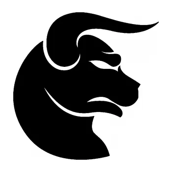 Samolepící dekorace SAMOLEPKA Býk zvěrokruh 002 pravá (01 - černá) NA AUTO, NÁLEPKA, FÓLIE, POLEP, TUNING, VLASTNÍ TEXT, TISK, AUTOSAMOLEPKY.cz, POLEPY, OBRÁZEK, LOGO, SAMOLEPKY