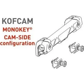 Zavazadlo na motocykl Redukce pro montáž bočních kufrů KAPPA CAM-SIDE KFR K´FORCE
