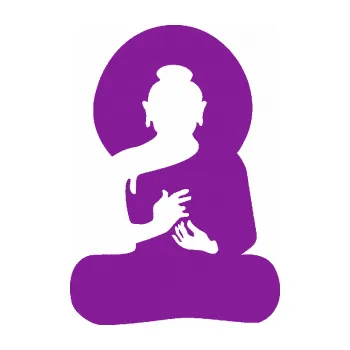 Samolepící dekorace Budha 001 silueta (14 - fialová) SAMOLEPKA NA AUTO, NÁLEPKA, FÓLIE, POLEP, TUNING, VLASTNÍ TEXT, TISK, AUTOSAMOLEPKY.cz, POLEPY, OBRÁZEK, LOGO, 3D STICKERS