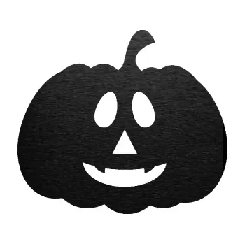 Samolepící dekorace SAMOLEPKA Halloween 017 pravá dýně (63 - škrábaný kov černý) NA AUTO, NÁLEPKA, FÓLIE, POLEP, TUNING, VLASTNÍ TEXT, TISK, AUTOSAMOLEPKY.cz, POLEPY, OBRÁZEK, LOGO, SAMOLEPKY