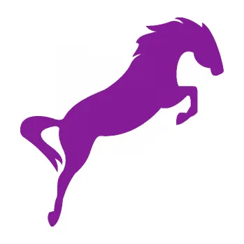Samolepící dekorace Kůň 072 pravá skok (14 - fialová) SAMOLEPKA NA AUTO, NÁLEPKA, FÓLIE, POLEP, TUNING, VLASTNÍ TEXT, TISK, AUTOSAMOLEPKY.cz, POLEPY, OBRÁZEK, LOGO, 3D STICKERS