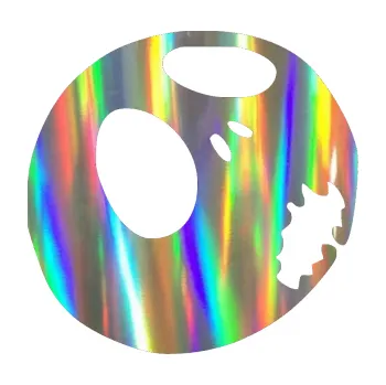 Autodoplněk Samolepka na auto Halloween 004 pravá (93 - Holografická) NÁLEPKA, FÓLIE, POLEPY, TUNING, VLASTNÍ TEXT, TISK, AUTOSAMOLEPKY.cz, SAMOLEPKY, OBRÁZEK, LOGO, VÝROBA, PRODEJ