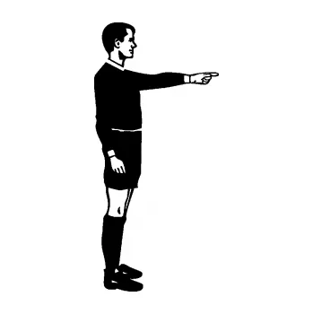 Samolepící dekorace SAMOLEPKA Rozhodčí 003 pravá (01 - černá) NA AUTO, NÁLEPKA, FÓLIE, POLEP, TUNING, VLASTNÍ TEXT, TISK, AUTOSAMOLEPKY.cz, POLEPY, OBRÁZEK, LOGO, SAMOLEPKY