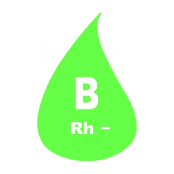 Samolepicí dekorace na vozidlo Krevní skupina B Rh- kapka (71 - Fluorescentní zelená) SAMOLEPKA NA AUTO, NÁLEPKA, FÓLIE, POLEP, TUNING, VLASTNÍ TEXT, TISK, AUTOSAMOLEPKY.cz, POLEPY, OBRÁZEK, LOGO, 3D STICKERS