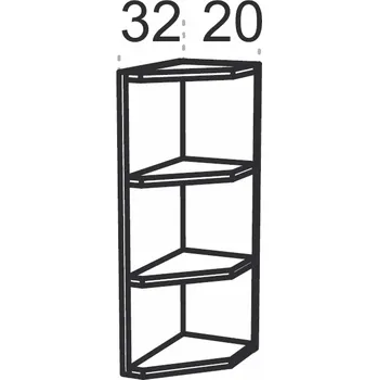 Kuchyňská skříňka Kuchyňská skříňka Duo XL WKF20/64