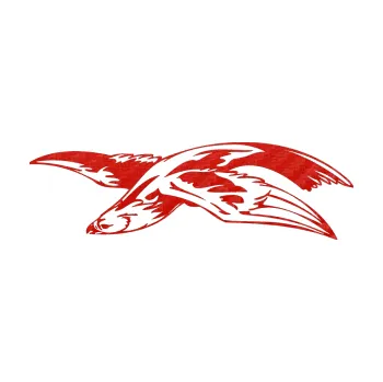 Samolepicí dekorace na vozidlo Predators 032 levá (53 - 3D karbon červený) SAMOLEPKA NA AUTO, NÁLEPKA, FÓLIE, POLEP, TUNING, VLASTNÍ TEXT, TISK, AUTOSAMOLEPKY.cz, POLEPY, OBRÁZEK, LOGO, 3D STICKERS