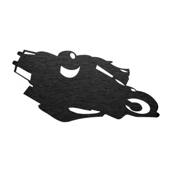 Samolepící dekorace SAMOLEPKA Motorka 007 pravá silniční motorky (63 - škrábaný kov černý) NA AUTO, NÁLEPKA, FÓLIE, POLEP, TUNING, VLASTNÍ TEXT, TISK, AUTOSAMOLEPKY.cz, POLEPY, OBRÁZEK, LOGO, SAMOLEPKY