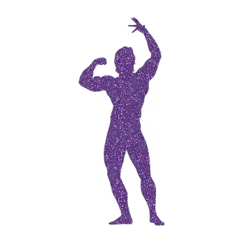 Polep vozidla Kulturista 002 pravá (87 - Ultra Metalic fialová) SAMOLEPKA NA AUTO, NÁLEPKA, FÓLIE, POLEP, TUNING, VLASTNÍ TEXT, TISK, AUTOSAMOLEPKY.cz, POLEPY, OBRÁZEK, LOGO, 3D STICKERS