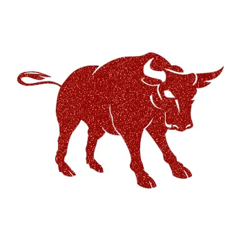 Samolepící dekorace Býk 004 pravá (86 - Ultra Metalic červená) SAMOLEPKA NA AUTO, NÁLEPKA, FÓLIE, POLEP, TUNING, VLASTNÍ TEXT, TISK, AUTOSAMOLEPKY.cz, POLEPY, OBRÁZEK, LOGO, 3D STICKERS