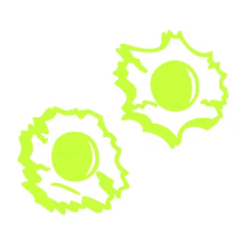 Samolepící dekorace Průstřely 001 pravá (27 - limetová) SAMOLEPKA NA AUTO, NÁLEPKA, FÓLIE, POLEP, TUNING, VLASTNÍ TEXT, TISK, AUTOSAMOLEPKY.cz, POLEPY, OBRÁZEK, LOGO, 3D STICKERS