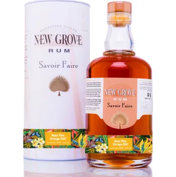 Rum NEW GROVE VINTAGE 2007 BEAU PLAN 0,7 45%