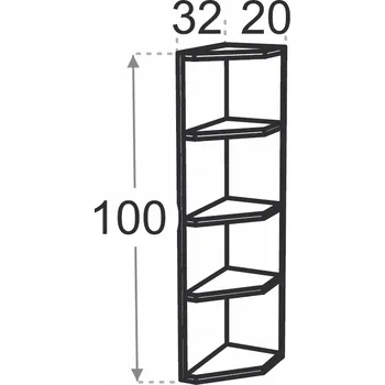 Kuchyňská skříňka Kuchyňská skříňka Duo XL WKF20/100