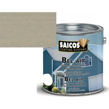 barva a nátěr na dřevo Saicos BelAir vodou ředitelný olejový nátěr - skalně šedá transparentní - felsengrau transparent 720071; 10L + dárek k objednávce nad 1000Kč