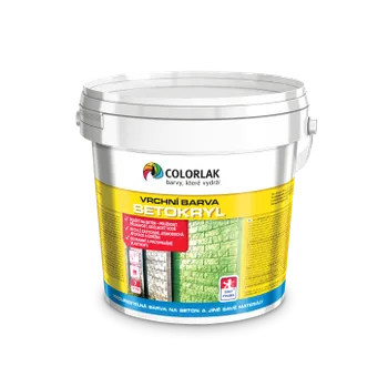 barva na zeď Colorlak BETOKRYL V2013 vodouředitelná matná barva 1,5kg 8420 - červenohnědá