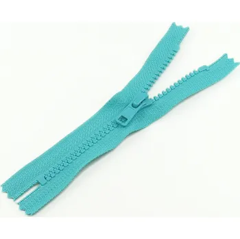 Zip YKK Zip kostěný nedělitelný VISLON® 20cm tyrkys