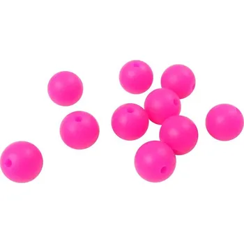 Příze Silikonový korálek 12mm Fuchsiový (Silikonový korálek 12mm Fuchsiový)