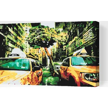 Malování podle čísel - Konec světa Velikost: 40x60cm, Rámování: Pouze srolované plátno