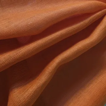 Juta barvená oranžová, 211g/m2, šíře 130cm Český výrobce