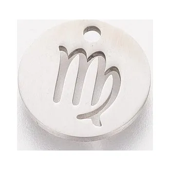 Přívěsek Přívěsek znamení zvěrokruhu - panna 13x13mm chirurgická ocel