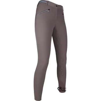 Jezdecké kalhoty Rajtky HKM -ELEMENTO STRIPE- - Hnědá - 36