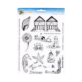 Forma na odlévání Textura Tanda Stamps Summer Set 1