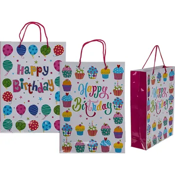 Party dekorace Out of The blueNarozeninová dárková taška - velká