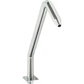 Vágner Pool Chrlič - Saxofon D 25 mm, nerez, připojení 63 mm, povrch lesklý