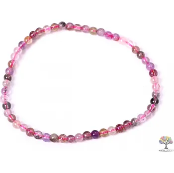 Náramek Magieprirody.cz Náramek Ametyst s inkluzemi - 4 mm kuličky #103