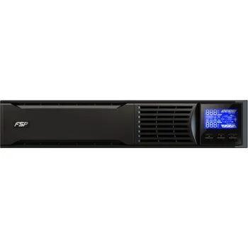 Záložní zdroj FSP UPS CHAMP 2K rack 2U Schuko, 2000 VA/1800 W, online