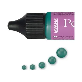 Dětské navlékací korálky Kreul Perlen Pen smaragdově zelený