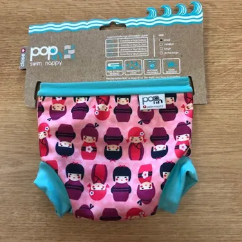 Kojenecké plavky Plenkové plavky - Kokeshi Doll, Pop-in Velikost: S