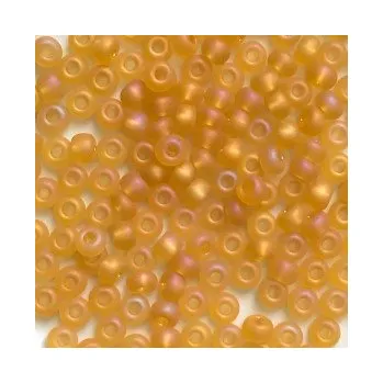 Dětské navlékací korálky Rokajl Preciosa 1. jakost béžové AB efekt č. 126