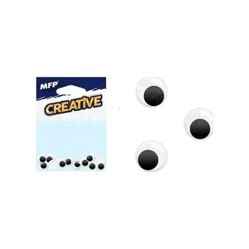 Pohyblivé oči 1cm 12ks