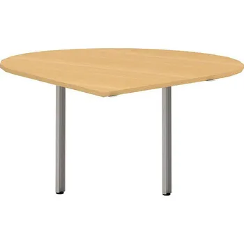 Kancelářská sestava Přísed ke stolu 200 Levý - 1200 x 1200 x 25, výška 742, Ořech